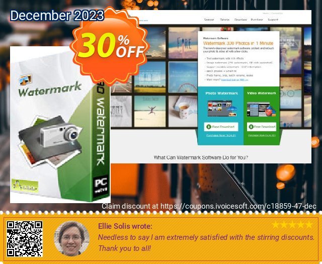 Aoao Photo Watermark (Business License) khas deals Screenshot