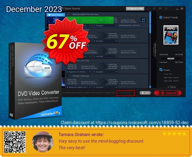 DVD Video Converter Factory (Lifetime License) enak penawaran sales Screenshot