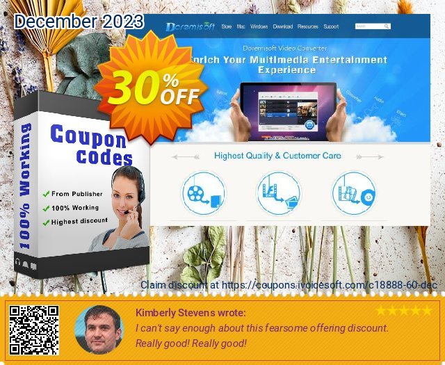 Doremisoft PDF to Flash Converter discount 30% OFF, 2022 New Year offering sales. PDF to Flash Software Discount