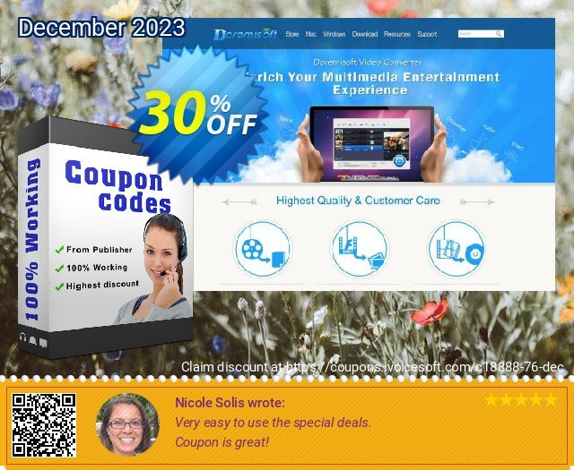 Doremisoft Kodak Video Converter geniale Außendienst-Promotions Bildschirmfoto