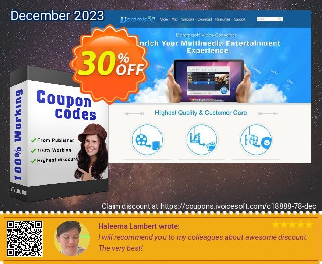 Doremisoft Mac PDF to EPUB Converter discount 30% OFF, 2022 Happy New Year offering sales. Doremisoft Software promotion (18888)