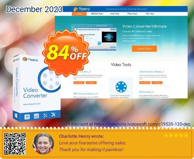 Tipard MPEG TS Converter discount 84% OFF, 2022 Podcast Day offer. 50OFF Tipard
