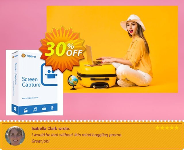 Tipard Screen Capture discount 30% OFF, 2024 Spring promo sales. 50OFF Tipard