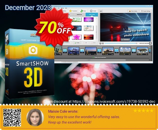 SmartSHOW 3D Standard discount 70% OFF, 2022 Spring offering discount. 70% OFF SmartSHOW 3D Standard, verified
