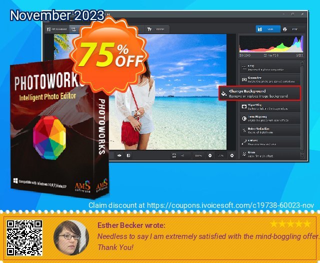 PhotoWorks Ultimate discount 75% OFF, 2022 New Year's Day offering sales. 70% OFF PhotoWorks Ultimate, verified