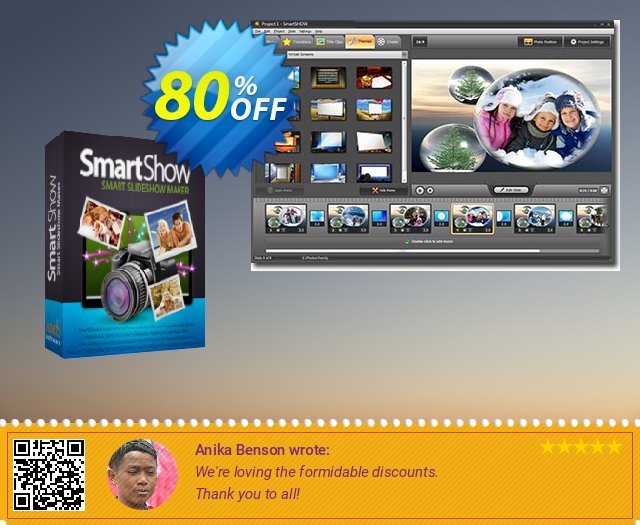 SmartShow discount 80% OFF, 2024 Easter Day discounts. 80% OFF SmartShow, verified