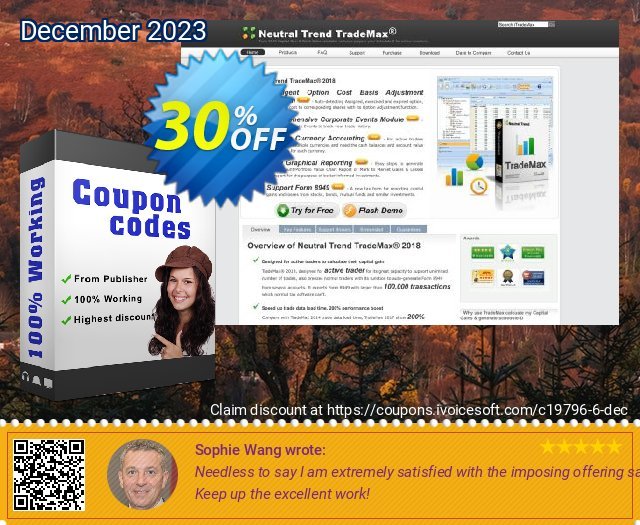 TradeMax International Deluxe Edition discount 30% OFF, 2024 Working Day promo. Tax Season Coupon Code