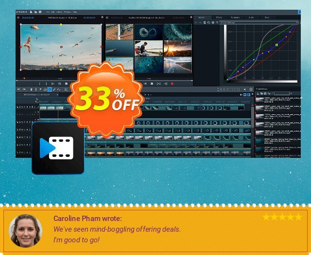 MAGIX Video Pro X365 tersendiri penawaran promosi Screenshot