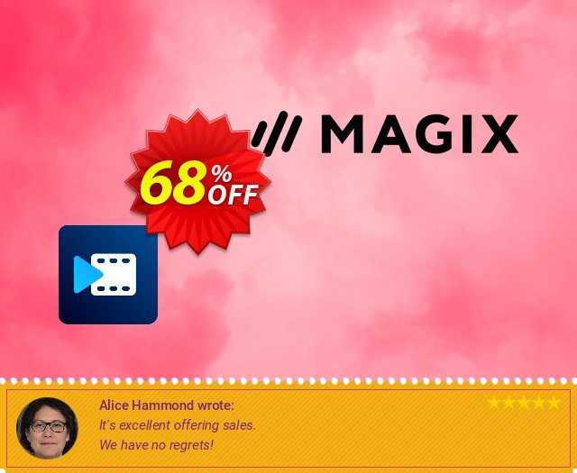 MAGIX Movie Studio 2024 Suite tidak masuk akal penawaran deals Screenshot