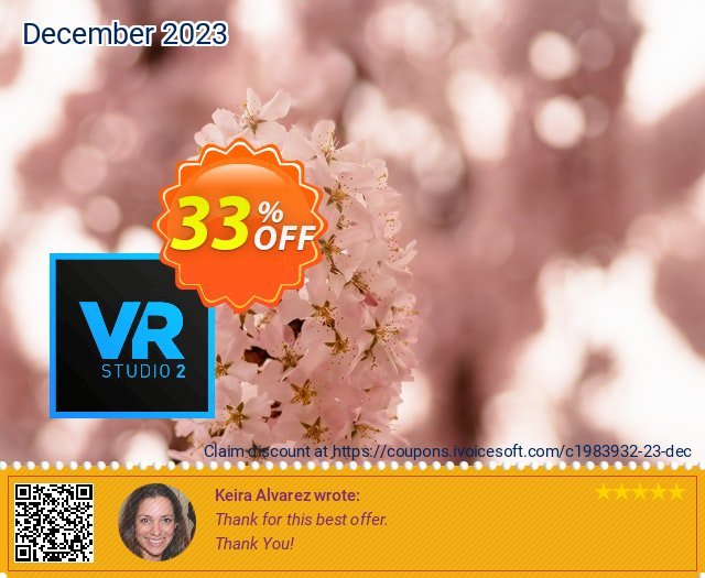 VEGAS VR Studio 2 discount 20% OFF, 2022 Oceans Month offering sales. 5% OFF VEGAS VR Studio 2 2022