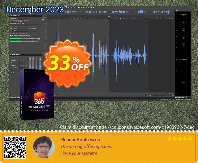 MAGIX SOUND FORGE Pro 365 令人敬畏的 产品销售 软件截图