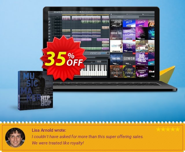 Music Maker Hip Hop Edition discount 35% OFF, 2024 Spring offering sales. 35% OFF Music Maker Hip Hop Edition, verified