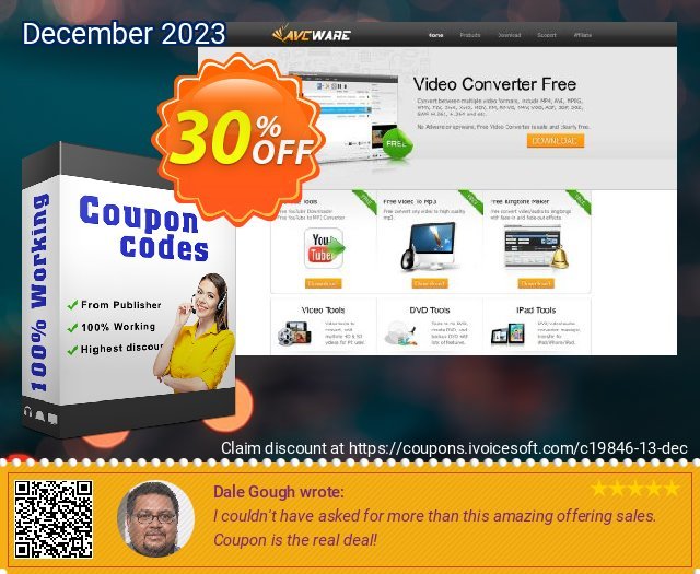 AVCWare iPod to iPod/Computer/iTunes Transfer discount 30% OFF, 2022 New Year offering sales. AVCWare coupon (19846)