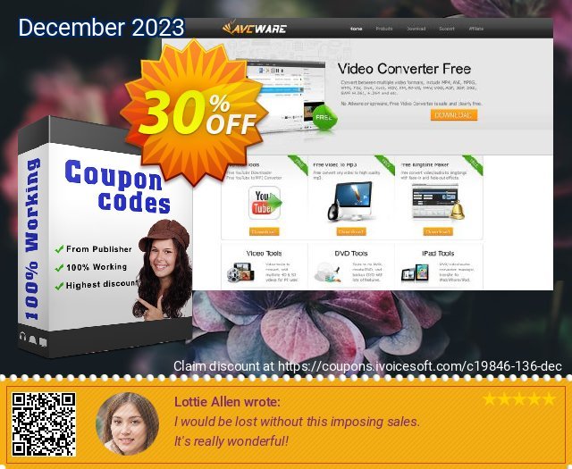 AVCWare iPod Computer Transfer discount 30% OFF, 2022 New Year's Day promo. AVCWare coupon (19846)