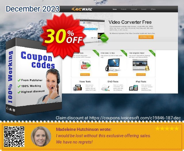 AVCWare Online Video Converter  경이로운   할인  스크린 샷