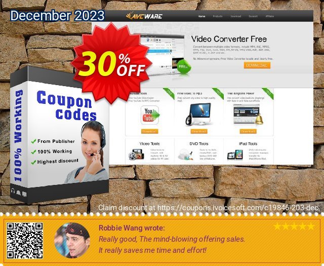 AVCWare Photo Slideshow Maker for Mac discount 30% OFF, 2022 New Year's Weekend promotions. AVCWare coupon (19846)