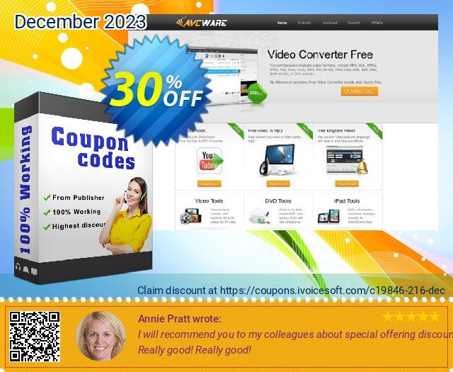 AVCWare Photo to Flash discount 30% OFF, 2022 Happy New Year offering sales. AVCWare coupon (19846)
