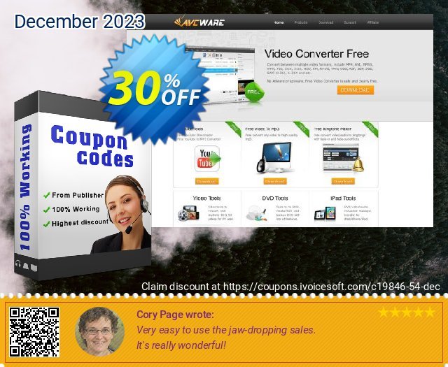 AVCWare Apple TV Video Converter 6 discount 30% OFF, 2024 Mother Day offering sales. AVCWare coupon (19846)
