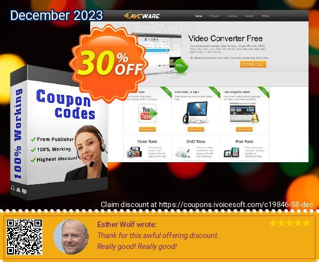 AVCWare MP4 Converter 6 discount 30% OFF, 2024 Resurrection Sunday offering sales. AVCWare coupon (19846)
