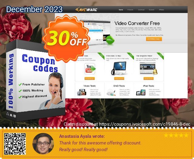 AVCWare Xbox Video Converter 6 discount 30% OFF, 2024 World Ovarian Cancer Day offering sales. AVCWare coupon (19846)