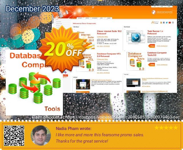 Database Comparer Tools Company License beeindruckend Promotionsangebot Bildschirmfoto