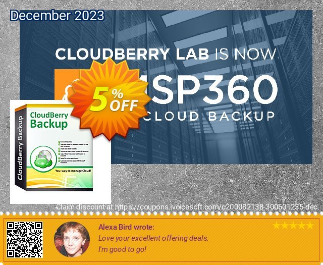 MSP360 Backup Server Edition BM toll Verkaufsförderung Bildschirmfoto