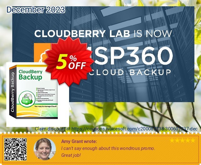 MSP360 Backup Server Edition BM - annual maintenance discount 5% OFF, 2024 Easter Day sales. Coupon code Backup Server Edition BM - annual maintenance