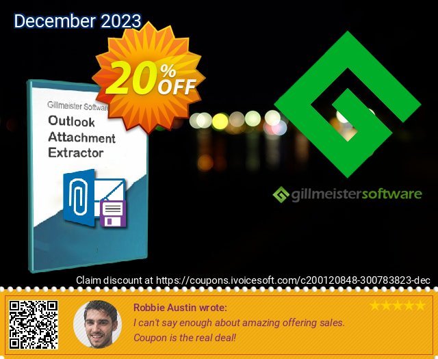 Outlook Attachment Extractor 3 uneingeschränkt Außendienst-Promotions Bildschirmfoto