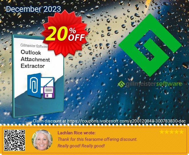 Outlook Attachment Extractor 3 - Site License uneingeschränkt Außendienst-Promotions Bildschirmfoto