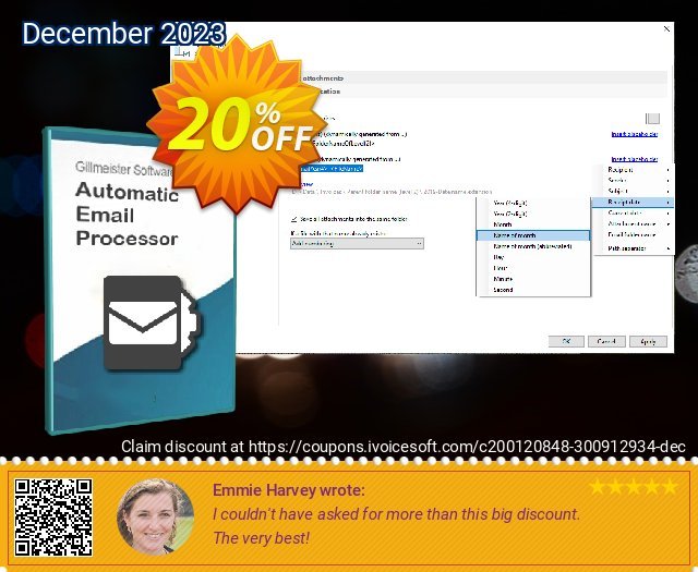 Automatic Email Processor 2 (Standard Edition) impresif penjualan Screenshot