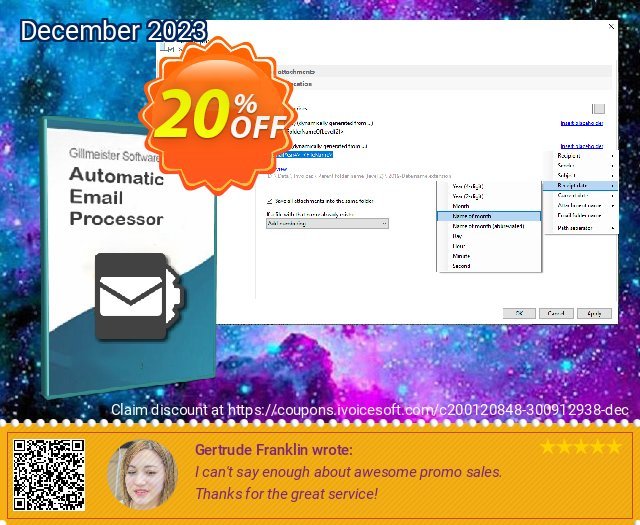 Automatic Email Processor 2 (Upgrade from v1 to v2 Ultimate Edition) umwerfenden Promotionsangebot Bildschirmfoto