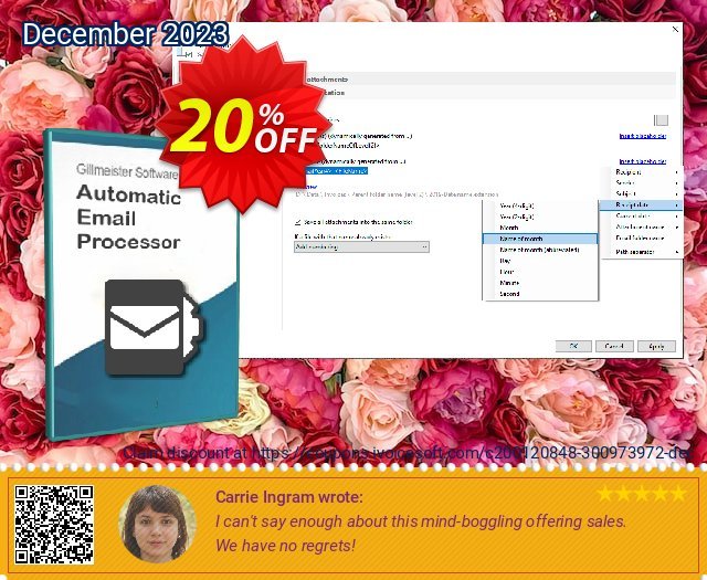 Automatic Email Processor 2 (Standard Edition) - 100-User License discount 20% OFF, 2024 Easter Day offering sales. Coupon code Automatic Email Processor 2 (Standard Edition) - 100-User License
