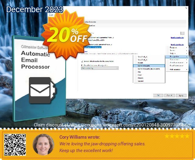 Automatic Email Processor 2 (Standard Edition) - Enterprise License 偉大な プロモーション スクリーンショット