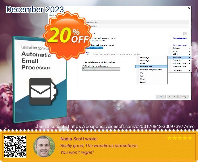 Automatic Email Processor 2 (Ultimate Edition) - 25-User License discount 20% OFF, 2024 Easter Day offering sales. Coupon code Automatic Email Processor 2 (Ultimate Edition) - 25-User License