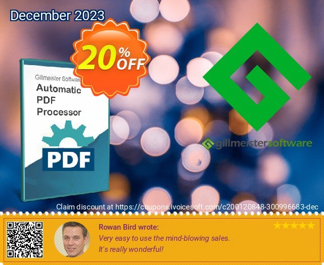 Automatic PDF Processor - 10-user license (1 year) gemilang kupon Screenshot