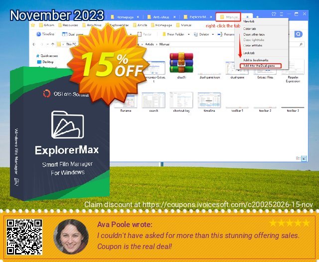 ExplorerMax (Yearly) 大きい 促進 スクリーンショット