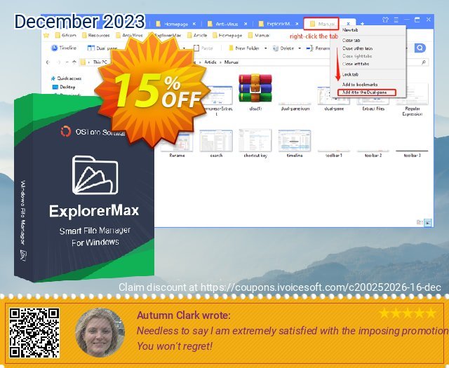 ExplorerMax (Yearly for 3 PCc) 大きい 促進 スクリーンショット