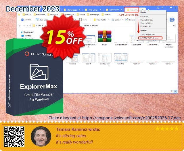 Get 15% OFF ExplorerMax (Yearly for 5 PCc) offering sales