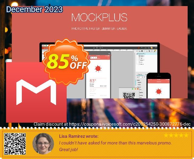 Mockplus Enterprise Perpetual License discount 85% OFF, 2022 Christmas Eve promo. Coupon code Mockplus enterprise perpetual price
