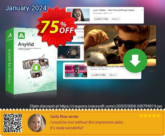 AnyVid Lifetime khusus penawaran deals Screenshot