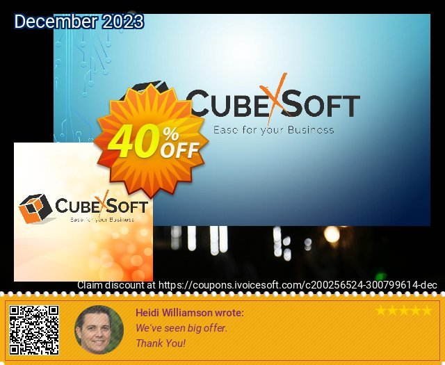 CubexSoft Zimbra Export - Enterprise License Offer 神奇的 产品销售 软件截图