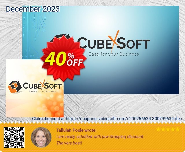 CubexSoft PST to MBOX - Personal License Special Offer discount 40% OFF, 2024 Mother Day offering sales. Coupon code CubexSoft PST to MBOX - Personal License Special Offer