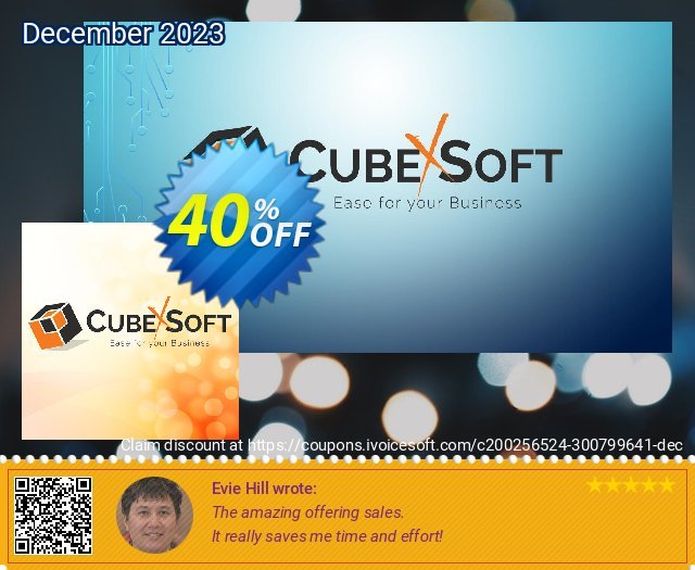 CubexSoft OST to MBOX - Personal License Special Offer überraschend Verkaufsförderung Bildschirmfoto