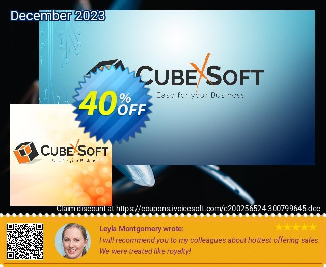 CubexSoft OST to MBOX - Technical License Special Offer 可怕的 折扣码 软件截图