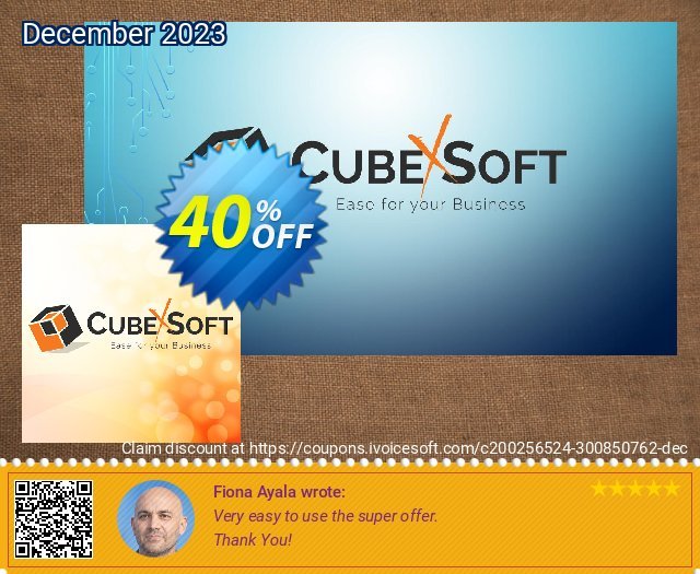 CubexSoft NSF Export - Enterprise License - Offers verwunderlich Außendienst-Promotions Bildschirmfoto