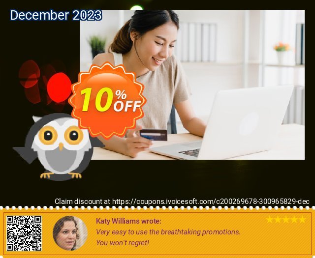 WhiteOwl - File Converter - Lifetime License discount 10% OFF, 2024 Mother Day offering sales. Coupon code WhiteOwl - File Converter - Lifetime License