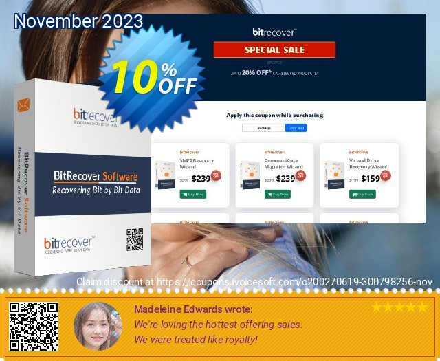 BitRecover DOCX Migrator - Standard License discount 10% OFF, 2024 April Fools' Day promo sales. Coupon code DOCX Migrator - Standard License