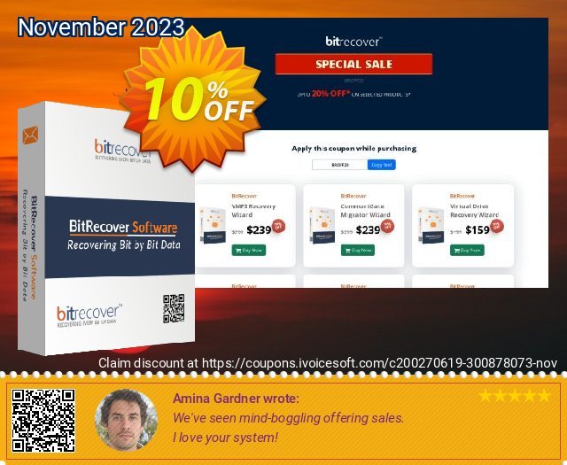 BitRecover Exchange Migrator - Standard License super Sale Aktionen Bildschirmfoto