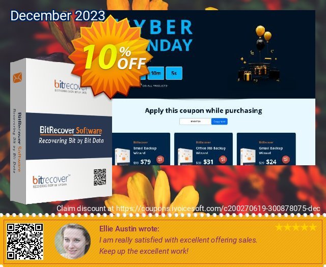 BitRecover Exchange Migrator - Pro License yg mengagumkan promo Screenshot