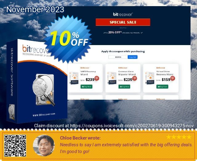 BitRecover OST Converter - Home User License discount 10% OFF, 2023 Camera Day deals. Coupon code BitRecover OST Converter - Home User License